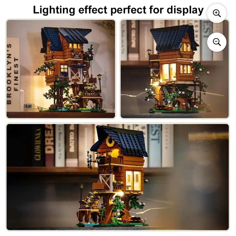 NIB Vatos Four Seasons Story Tree House